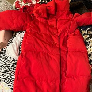 Kate spade ♠️ puff bow jacket/ size XS